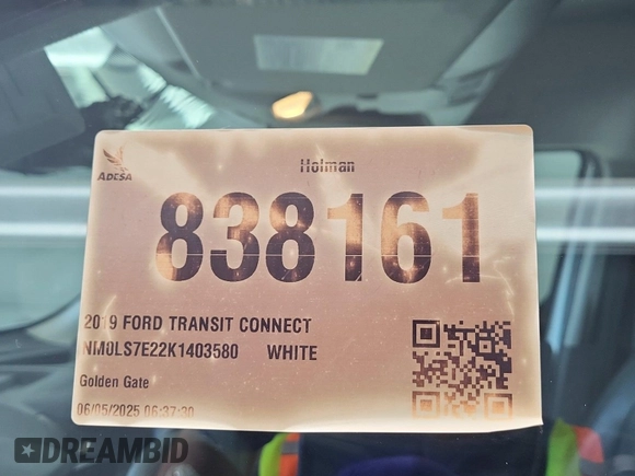 2019 Ford Transit Connect XL с VIN NM0LS7E22K1403580, выставлен на аукционе IAAI как лот 42670549 с пробегом 93 458 миль миль и . История ставок и продаж доступна на DreamBid. Изображение 14.