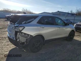 2022 Chevrolet Equinox LS z VIN 2GNAXSEV7N6149978, wystawiony jako Copart lot #47791645 z przebiegiem 8 387 mil mil oraz Szkoda całkowita • Salvage title. Historia ofert i sprzedaży dostępna na DreamBid. Obrazek 3.