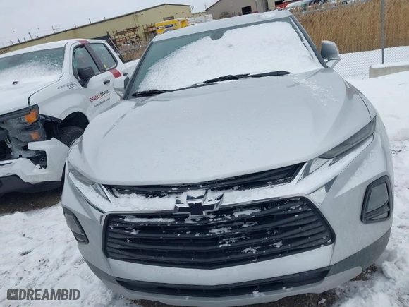 2020 Chevrolet Blazer LT with VIN 3GNKBBRA0LS572491, listed as a IAAI auction lot 41314771 with 100,065 mi miles. Bid and sale history available at carsss.com. Image 12.