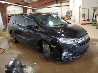 2019 Honda Odyssey Elite with VIN 5FNRL6H92KB048284, listed as a Copart auction lot 53429445 with 67,475 mi miles and Clean title. Bid and sale history available at DreamBid. Image 4.