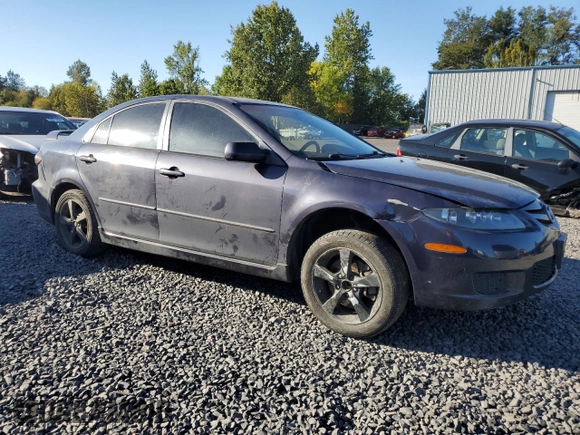 2007 Mazda 6 i Sport VE with VIN 1YVHP84C575M13864, listed as a Copart auction lot 74629194 with Not Provided miles and Salvage Title. Bid and sale history available at DreamBid. Image 4.