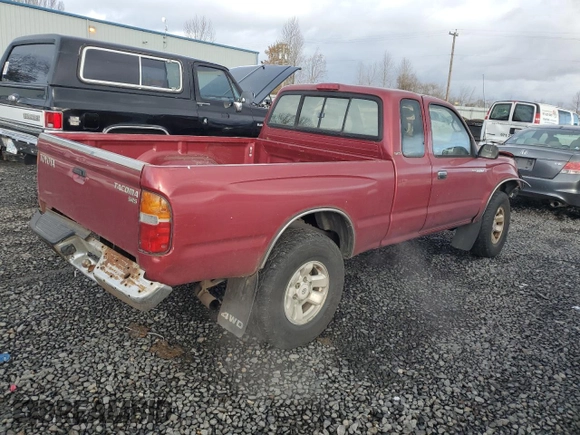 1998 Toyota Tacoma with VIN 4TAWN72N8WZ099115, listed as a Copart auction lot 86341594 with 264,052 mi miles and Salvage Title. Bid and sale history available at DreamBid. Image 3.