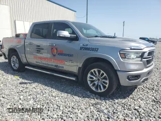 2022 Ram 1500 Laramie with VIN 1C6SRFJT0NN225045, listed as a Copart auction lot 57017515 with 90,828 mi miles and Salvage title. Bid and sale history available at DreamBid. Image 4.