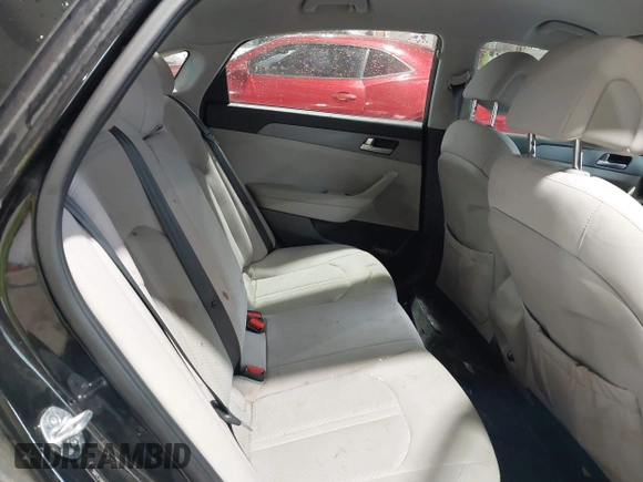 2017 Hyundai Sonata SE with VIN 5NPE24AF9HH575092, listed as a IAAI auction lot 41984989 with 141,796 mi miles. Bid and sale history available at carsss.com. Image 8.