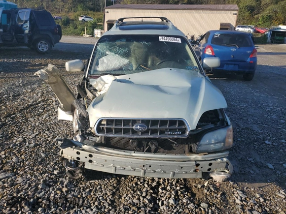 2004 Subaru Legacy Outback L.L. Bean with VIN 4S3BH806047610112, listed as a Copart auction lot 74496094 with Not provided miles and Salvage title. Bid and sale history available at DreamBid. Image 5.