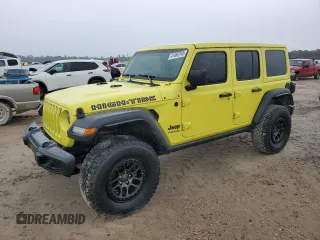 2022 Jeep Wrangler Unlimited Sport with VIN 1C4HJXDG9NW249658, listed as a Copart auction lot 41460745 with Not Provided miles and Non Repairable. Bid and sale history available at DreamBid. Image 1.