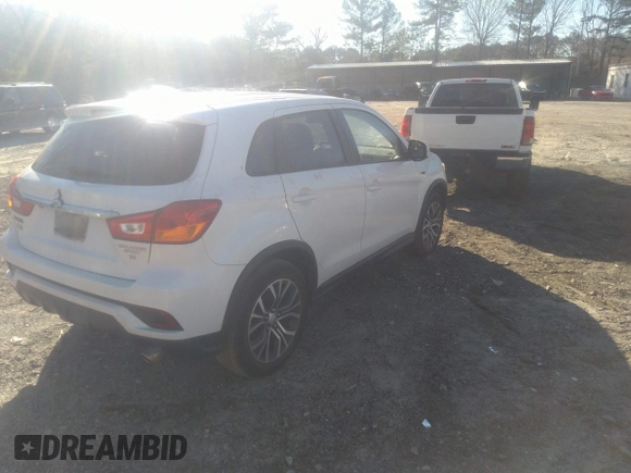 2019 Mitsubishi Outlander Sport SE 2.0 with VIN JA4AP4AU6KU013978, listed as a IAAI auction lot 41669136 with 87,970 mi miles. Bid and sale history available at carsss.com. Image 4.