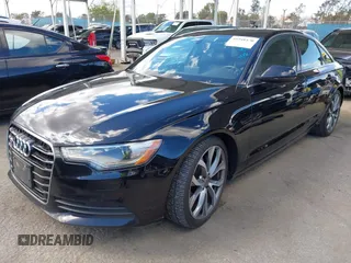 2014 Audi A6 2.0T Premium Plus with VIN WAUGFAFC7EN028549, listed as a IAAI auction lot 41948470 with 141,557 mi miles. Bid and sale history available at carsss.com. Image 19.