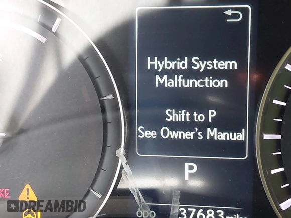 2022 Lexus RX 450h with VIN 2T2HGMDA4NC077617, listed as a IAAI auction lot 42489655 with 37,683 mi miles and . Bid and sale history available at DreamBid. Image 15.