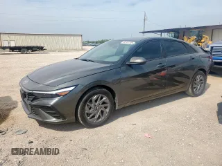 2024 Hyundai Elantra SEL with VIN KMHLM4DG2RU684325, listed as a Copart auction lot 56741705 with 16,076 mi miles and Salvage title. Bid and sale history available at DreamBid. Image 1.