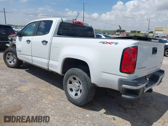 2022 Chevrolet Colorado 4WD Work Truck with VIN 1GCGTBEN2N1135620, listed as a IAAI auction lot 42549055 with Not provided miles and . Bid and sale history available at DreamBid. Image 3.