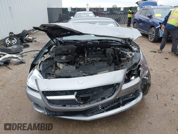 2014 Mercedes-Benz SLK 250 with VIN WDDPK4HA6EF084283, listed as a IAAI auction lot 41927893 with 32,143 mi miles and . Bid and sale history available at DreamBid. Image 12.
