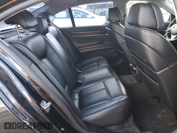 2012 BMW 7 Series 750i with VIN WBAKA8C57CDS99976, listed as a Copart auction lot 45202715 with 152,169 mi miles and Salvage title. Bid and sale history available at DreamBid. Image 10.