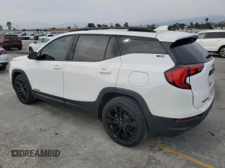 2021 GMC Terrain SLT z VIN 3GKALPEV3ML342158, wystawiony jako Copart lot #58979935 z przebiegiem 75 086 mil mil oraz Szkoda całkowita • Salvage title. Historia ofert i sprzedaży dostępna na DreamBid. Obrazek 2.