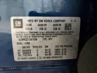 2020 Buick Encore GX Preferred with VIN KL4MMCSL7LB079300, listed as a Copart auction lot 86556114 with 75,303 mi miles and Salvage Title. Bid and sale history available at carsss.com. Image 13.