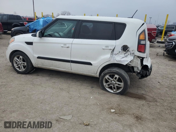 2011 Kia Soul + with VIN KNDJT2A29B7266361, listed as a Copart auction lot 45108965 with 115,328 mi miles and Salvage Title. Bid and sale history available at carsss.com. Image 2.