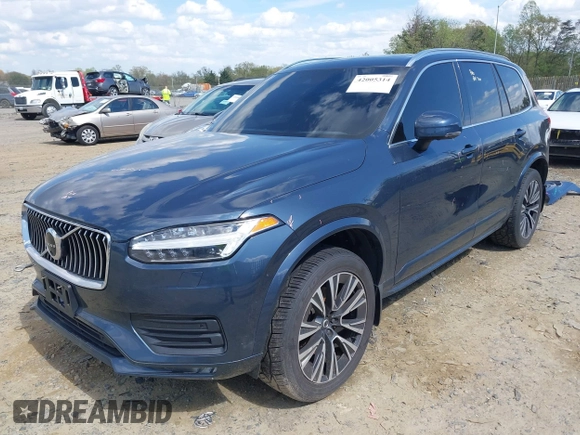 2021 Volvo XC90 Momentum with VIN YV4A22PK3M1689322, listed as a IAAI auction lot 42005314 with 49,316 mi miles and . Bid and sale history available at DreamBid. Image 18.
