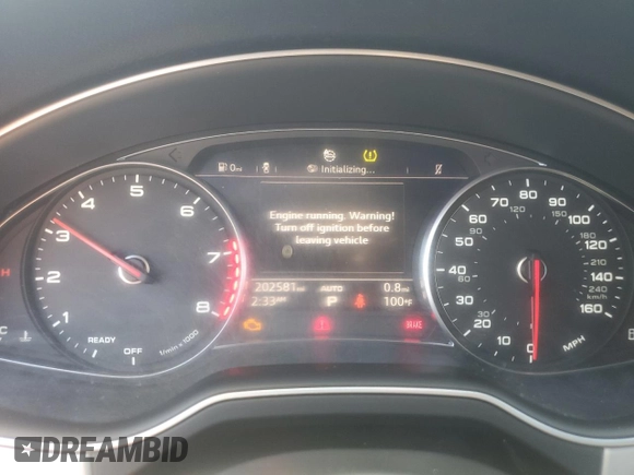 2018 Audi Q7 Premium with VIN WA1AHAF74JD035006, listed as a Copart auction lot 61036295 with 202,581 mi miles and Clean title. Bid and sale history available at DreamBid. Image 9.