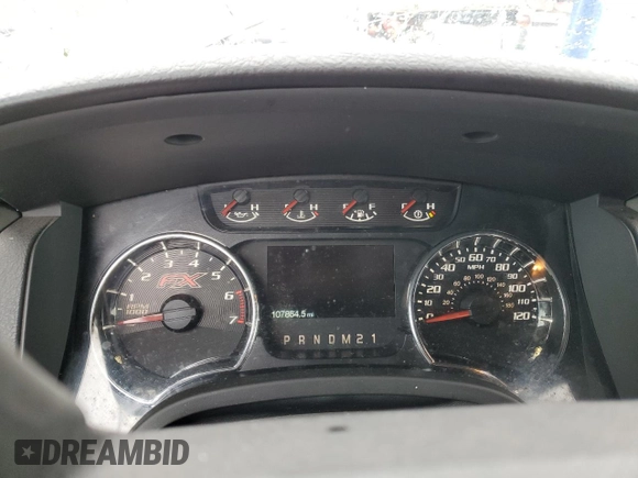 2012 Ford F-150 XL с VIN 1FTFW1EF4CFA80058, выставлен на аукционе Copart как лот 54190705 с пробегом 107 864 миль миль и Чистый • Clean title. История ставок и продаж доступна на DreamBid. Изображение 9.