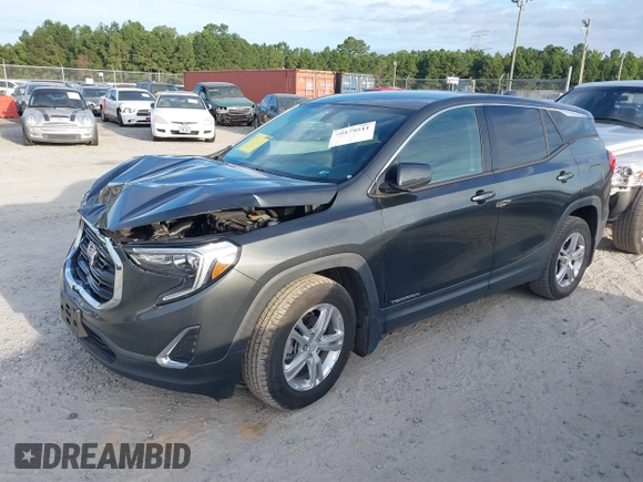 2018 GMC Terrain SLE with VIN 3GKALMEVXJL259790, listed as a IAAI auction lot 40179511 with 94,195 mi miles and . Bid and sale history available at carsss.com. Image 17.