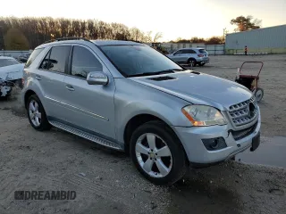 2009 Mercedes-Benz M 3.5L with VIN 4JGBB56E59A526646, listed as a Copart auction lot 83773204 with 122,272 mi miles and Salvage Title. Bid and sale history available at carsss.com. Image 4.