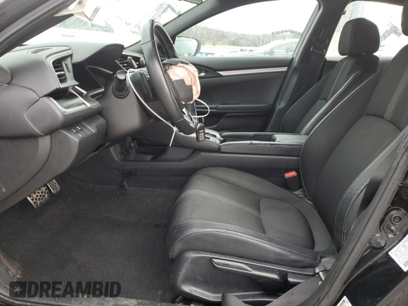 2019 Honda Civic Sport with VIN 2HGFC2F83KH550531, listed as a Copart auction lot 46106134 with 50,988 mi miles and Salvage title. Bid and sale history available at DreamBid. Image 7.