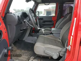 2007 Jeep Wrangler Unlimited X with VIN 1J4GA39137L111198, listed as a Copart auction lot 44244805 with 157,922 mi miles and Salvage Title. Bid and sale history available at DreamBid. Image 7.