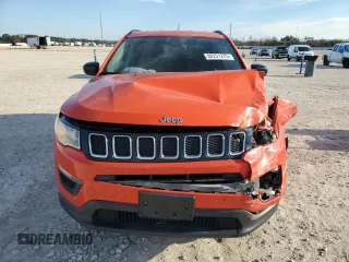 2017 Jeep Compass Sport with VIN 3C4NJCAB3HT690720, listed as a Copart auction lot 88251275 with 84,292 mi miles and Salvage Title. Bid and sale history available at carsss.com. Image 5.