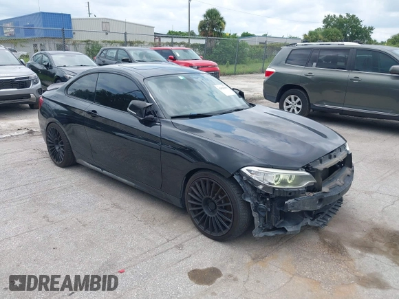 2015 BMW 2 Series M235i with VIN WBA1J7C5XFV289284, listed as a IAAI auction lot 42626668 with 179,944 mi miles and . Bid and sale history available at DreamBid. Image 1.