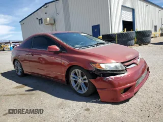 2008 Honda Civic Cpe Si with VIN 2HGFG21538H700549, listed as a Copart auction lot 49506865 with 147,545 mi miles and Salvage Title. Bid and sale history available at carsss.com. Image 4.