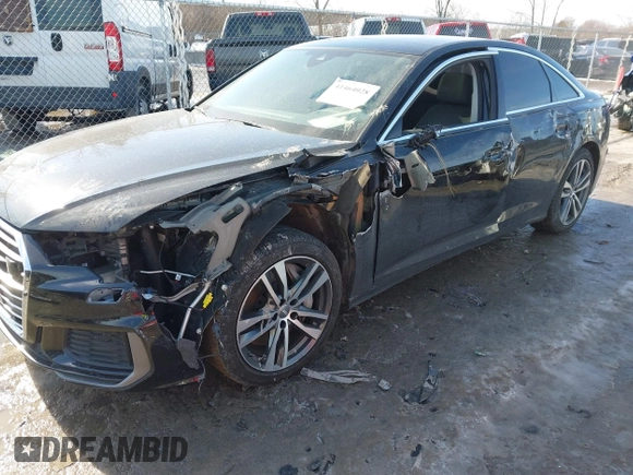 2019 Audi A6 Premium Plus with VIN WAUL2AF24KN063790, listed as a IAAI auction lot 41464028 with 62,221 mi miles. Bid and sale history available at carsss.com. Image 6.