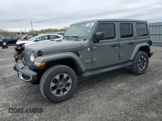 2020 Jeep Wrangler Unlimited Sahara Altitude with VIN 1C4HJXEM5LW299944, listed as a Copart auction lot 56009725 with 113,019 mi miles and Clean title. Bid and sale history available at DreamBid. Image 1.