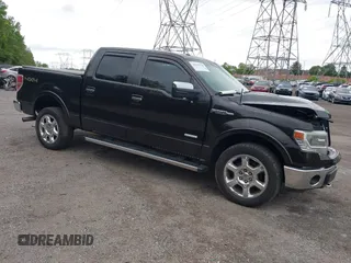 2014 Ford F-150 XL with VIN 1FTFW1ET2EFB13566, listed as a IAAI auction lot 42237936 with 154,038 mi miles and . Bid and sale history available at DreamBid. Image 1.
