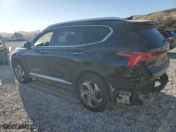2021 Hyundai Santa Fe SEL with VIN 5NMS6DAJ4MH357418, listed as a Copart auction lot 88542435 with 48,919 mi miles and Salvage Title. Bid and sale history available at carsss.com. Image 2.
