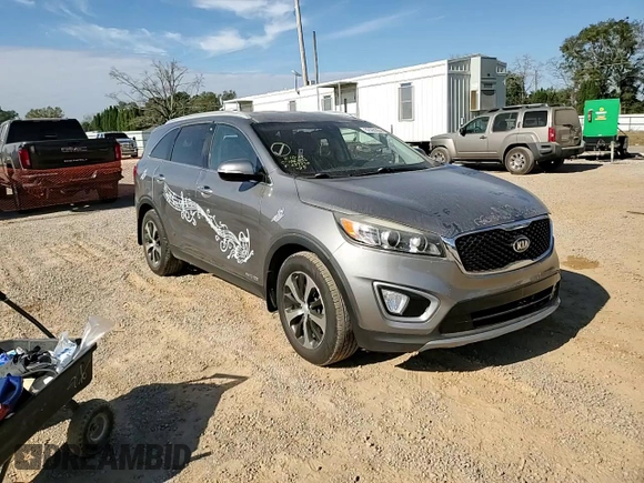 2017 Kia Sorento EX with VIN 5XYPHDA56HG239230, listed as a Copart auction lot 83670024 with 132,830 mi miles and Salvage Title. Bid and sale history available at DreamBid. Image 12.