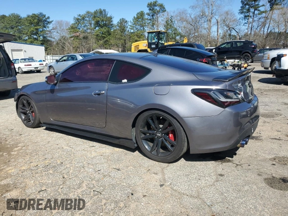 2011 Hyundai Genesis Coupe Grand Touring with VIN KMHHU6KH7BU043433, listed as a Copart auction lot 49282295 with 81,469 mi miles and Salvage title. Bid and sale history available at DreamBid. Image 2.