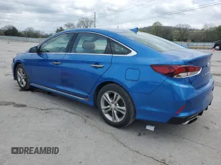 2018 Hyundai Sonata SEL with VIN 5NPE34AF8JH639903, listed as a Copart auction lot 50954785 with 71,135 mi miles and Salvage Title. Bid and sale history available at DreamBid. Image 2.