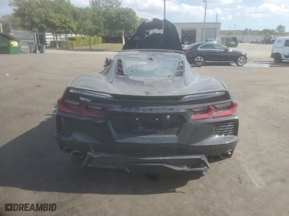 2023 Chevrolet Corvette 2LT with VIN 1G1YB2D4XP5110193, listed as a Copart auction lot 84597034 with NaN miles and Salvage Title. Bid and sale history available at carsss.com. Image 6.