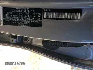 2024 Kia Forte LXS with VIN 3KPF24AD4RE730138, listed as a Copart auction lot 47688955 with 15,167 mi miles and Salvage Title. Bid and sale history available at DreamBid. Image 14.