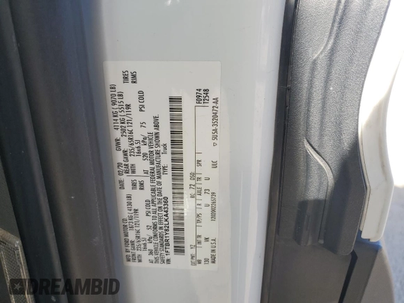 2020 Ford Transit Cargo с VIN 1FTBR1Y82LKA43360, выставлен на аукционе Copart как лот 48968545 с пробегом 523 215 миль миль и Списание • Salvage title. История ставок и продаж доступна на DreamBid. Изображение 13.