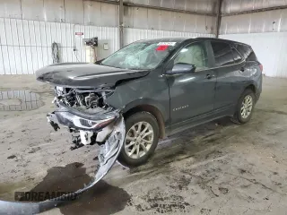 2021 Chevrolet Equinox LT with VIN 3GNAXUEV5ML338859, listed as a Copart auction lot 55292545 with Not provided miles and Salvage title. Bid and sale history available at DreamBid. Image 1.