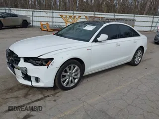 2013 Audi A6 Premium Plus z VIN WAUGGAFC3DN081065, wystawiony jako IAAI lot #41931342 z przebiegiem 136 570 mil mil oraz . Historia ofert i sprzedaży dostępna na DreamBid. Obrazek 2.