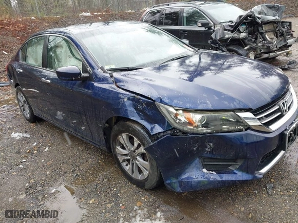 2015 Honda Accord Sedan LX with VIN 1HGCR2F39FA086705, listed as a IAAI auction lot 41973937 with 99,106 mi miles. Bid and sale history available at carsss.com. Image 1.