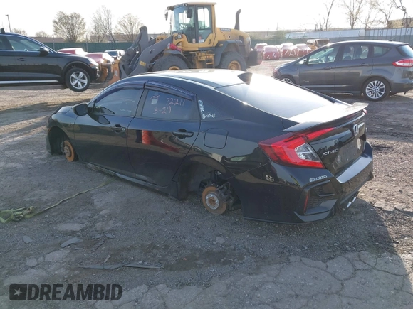 2020 Honda Civic Si z VIN 2HGFC1E57LH700157, wystawiony jako IAAI lot #41935665 z przebiegiem Nie podano mil oraz . Historia ofert i sprzedaży dostępna na DreamBid. Obrazek 3.