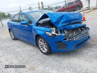 2020 Ford Fusion SE with VIN 3FA6P0HD4LR195267, listed as a IAAI auction lot 42010448 with 97,603 mi miles and . Bid and sale history available at DreamBid. Image 1.