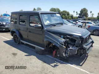 2024 Mercedes-Benz G 63 AMG with VIN W1NYC7HJ3RX511358, listed as a Copart auction lot 62327034 with Not Provided miles and Salvage Title. Bid and sale history available at DreamBid. Image 4.