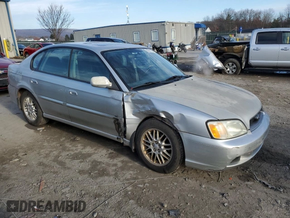 2003 Subaru Legacy L with VIN 4S3BE635737208232, listed as a Copart auction lot 80901264 with 137,800 mi miles and Salvage title. Bid and sale history available at DreamBid. Image 4.