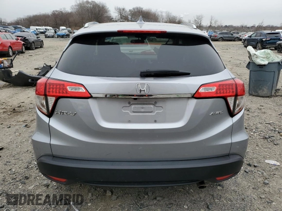 2022 Honda HR-V EX with VIN 3CZRU6H51NM757356, listed as a Copart auction lot 43172185 with 76,252 mi miles and Non Repairable. Bid and sale history available at carsss.com. Image 6.