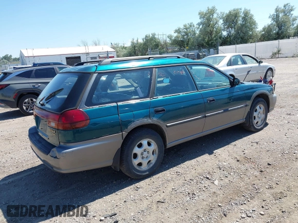 1996 Subaru Legacy Outback z VIN 4S3BG6854T7980058, wystawiony jako IAAI lot #42641853 z przebiegiem 291 685 mil mil oraz . Historia ofert i sprzedaży dostępna na DreamBid. Obrazek 4.