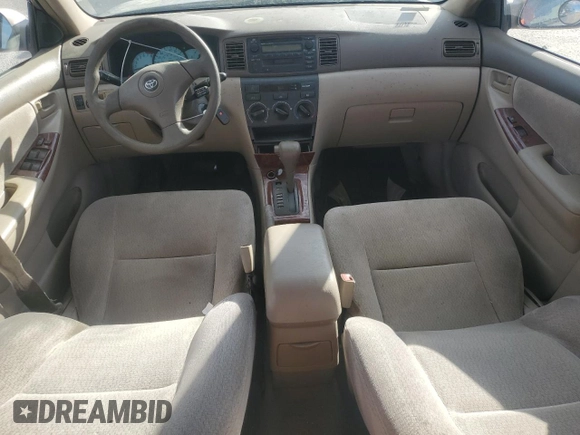 2003 Toyota Corolla CE with VIN 1NXBR32E33Z185243, listed as a Copart auction lot 48849085 with 257,556 mi miles and Salvage Title. Bid and sale history available at DreamBid. Image 8.